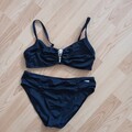 Bikini,Gr.36(Oberteil 36 CUP B),schwarz,Lascana
