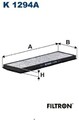 FILTRON K1294A Filter für Innenraumluft Innenraumfilter Filter Innenraum 