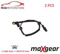 ABS SENSOR DREHZAHLFÜHLER PAAR MAXGEAR 20-0290 2PCS A FÜR VAUXHALL MOVANO I