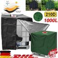 IBC Container Abdeckung UV-Schutz Frostschutz Hülle Haube Regenwassertank 1000L!