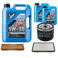 FEBI Inspektionspaket 7L LIQUI MOLY 5W-30 Longtime High Tech für Opel Vivaro