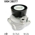 SKF VKM 38077 Spannrolle Keilrippenriemen für MERCEDES BENZ C KLASSE CLC CLK E