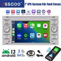 Für Ford Focus MK2 Transit MK7 Android 14 Auto 2+64G Carplay Autoradio GPS BT FM