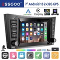 DAB+ Android13 32G Carplay Autoradio GPS Nav WIFI Für Benz CLS E-Class W211 W219