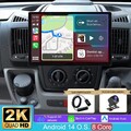 DAB+13.1" Android 14 CarPlay Autoradio Kam Navi Für Fiat Ducato Peugeot Boxer