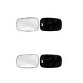 2x Alkar 6433228 Spiegelglas Außenspiegel für Renault Clio III Grandtour