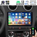 4+64G Android 13 Carplay Autoradio Für Audi A3 S3 RS3 8V 8P GPS WIFI RDS +Kamera