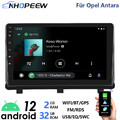 9" Android 12 Apple Carplay Autoradio GPS NAVI WIFI FM RDS DSP Für Opel Antara