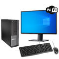 SCHNELL BILLIG INTEL CORE i3 & i5 WINDOWS 10 COMPUTER DESKTOP PC VOLL SET-UP-PAKET