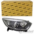 TYC HAUPTSCHEINWERFER H1/H1 LINKS passend für RENAULT CAPTUR I 0.9 - 1.5 TCE DCI