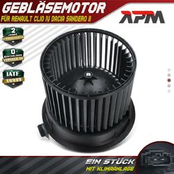 Gebläsemotor Innenraumgebläse 222W für Dacia	Sandero II Renault Clio IV BH KH