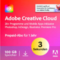 Adobe Creative Cloud Prepaid 1/3/6 Monate – Kein Abo - Key Sofort Email Versand