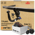 Für Transit Connect Typ V408 Hook Anhängerkupplung abnehmbar & 13poliger E-Satz
