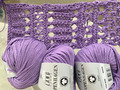 500 g Lang Yarns Wolle COPENHAGEN Organic Cotton Baumwolle Lavendel Lila Flieder
