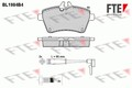 FTE Bremsbelagsatz Scheibenbremse 9010574 für MERCEDES KLASSE W169 Sports Tourer