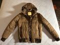 Herren Jacke Übergangsjacke Steppjacke  Gr.S - Grau - neuwertig Slim Fit