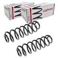 2X LESJÖFORS FAHRWERKSFEDERN HINTEN PASSEND FÜR SKODA OCTAVIA YETI VW GOLF