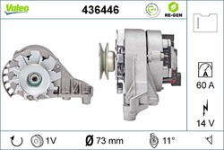 Lichtmaschine Generator Lima VALEO RE-GEN - AT 436446 +71.40€ Pfand für RENAULT