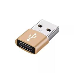 USB A auf USB C Adapter Ladeadapter Datenübertragung Stecker Konverter OTG