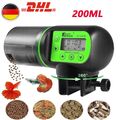 Fischfutterautomat Futterspender Teich Aquarium Fischfutter Futterautomat Timer