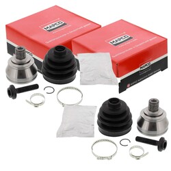 2X MAPCO ANTRIEBSWELLENGELENK SATZ RADSEITIG passend für AUDI A6 A8 VW PHAETON