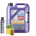 Motoröl 5W40 LIQUI MOLY High Tech 5L +MANN Ölfilter +Cera Tec