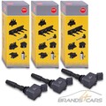 3x NGK ZÜNDSPULE FÜR AUDI A1 A3 Q2 SEAT IBIZA SKODA VW GOLF 7 8 POLO UP 1.0 +TSI