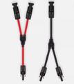 6 Mm² Solarkabel Y-Verteiler,1 Paar Solarpanel 1Y2 10AWG Y Stecker Fotov-