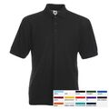 Poloshirt Polo T-Shirt Polohemd Fruit of the loom Shirt Herren Mann 65/35 -3XL
