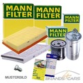 MANN-FILTER INSPEKTIONSPAKET FILTERSATZ B FÜR VW POLO 9N 1.2 BJ 02-09
