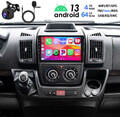 4+64GB Android13 Autoradio Carplay Für Fiat Ducato Peugeot Boxer Citroen Jumper