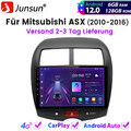 6+128GB Für Mitsubishi ASX 2010-2016 10" Android Autoradio Carplay GPS Navi DAB+