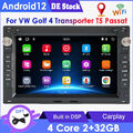 Carplay Android 12 DSP Navi GPS Autoradio für VW Golf 4 Polo T5 MK4 ab 1998 DAB