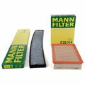 MANN Innenraum + Luftfilter für BMW 3er E46 316-330i M3 X3 E83 M43 M52 M54 S54