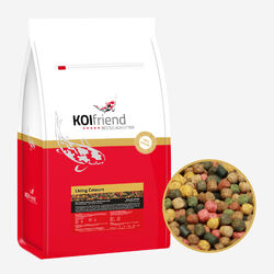 Koifutter 10 Sorten Mix 2,5 - 15 kg Living Colours 3 mm 6 mm Spirulina Teich