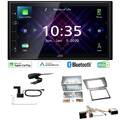 JVC Autoradio Apple CarPlay Android  DAB+ für Seat Toledo III 2004-2009 Canbus