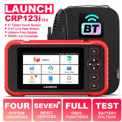 🔥LAUNCH CRP123i V2.0 KFZ OBD2 Diagnosegerät Profi Auto Scanner 7 Service Reset
