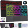 Für Samsung Galaxy Tab A9+ A8 A7 S9 S8 S7 S6 Lite QWERTZ Bluetooth Tastatur Maus