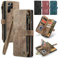 Hülle für Samsung Galaxy Leder Handy Tasche Schutz Flip Case Etui Wallet Cover