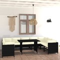 Gartenmöbel Kissen Poly Rattan Sofa Sitzgruppe Lounge mehrere Auswahl vidaXL
