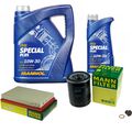 MANN Inspektionspaket 6 L MANNOL Special Plus 10W-30 für Mazda 929 III 2.2 12V