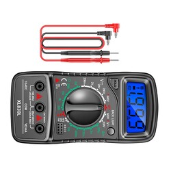 1 Stück Digital-Multimeter Voltmeter Amperemeter Ohmmeter Volt AC DC Tester aa