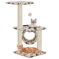 Katzenkratzbaum Sisal 65cm Katze Kratzbaum Katzenbaum Kletterbaum Spielbaum