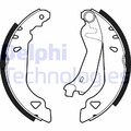 DELPHI LS1378 Bremsbackensatz Trommelbremse Hinten für FIAT PUNTO (176) 180mm