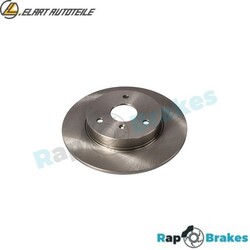 2x BREMSSCHEIBE R-D0606 FÜR SMART FORTWO/Cabrio ROADSTER CABRIO CITY-COUPE 0.6L