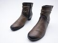 Gabor Damen Ankle Boots Absatzschuh Stiefelette braun Gr 40 EU Art 18333-56
