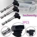 3x Zündspule Für Seat/Ibiza III/Skoda/Fabia VW Polo 9N Fox 1.2 CHFA/CHFB AWY,BMD
