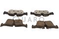 QUARO QP0244C BREMSBELAGSATZ, SCHEIBENBREMSE HINTERACHSE FÜR BMW BMW (BRILLIANCE