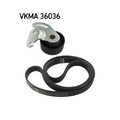 1x Keilrippenriemensatz SKF VKMA 36036 passend für HONDA NISSAN RENAULT