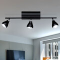 LED Decken Balken Strahler Leuchte schwarz Schlaf Zimmer Spot Lampe verstellbar